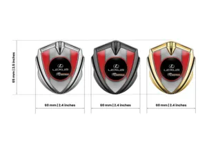 Lexus Badge Autoadesivo Disegno Sportivo Tocco Premium